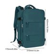 thumbnail image 2 of Mochila Oxford Business Mochila para equipaje nocturno aprobada por vuelo para hombres y mujeres, 2 of 8