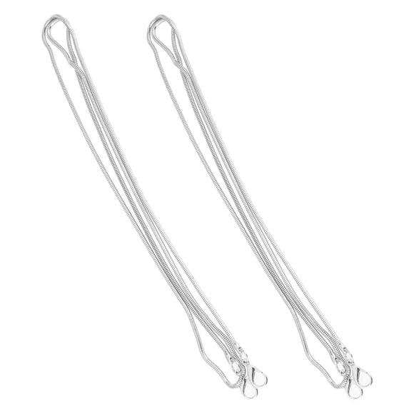 OHOIOLLA 2Ud Metálica Plateada Para Bolso Con Seguro Ideal Para Cambiar O Decorar