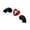 Red, variant on Punk Rock Studs Earrings for Cartilage Helixes Tragus Ear Bone Nails Piercing Jewelry Everyday Wear Body Accessory
