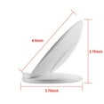 thumbnail image 4 of Compact Wireless Charger for Google Nexus 5, Nexus 6, Nexus 4, Nexus 7 2 (White), Holder Stand, 4 of 7