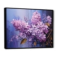 thumbnail image 2 of Designart "Reverie Of Lilacs" Lilacs Floater Framed Wall Art Prints, 2 of 5