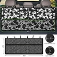 thumbnail image 3 of Car Trunk Organizer,Large Capacity Backseat Trunk Organizer(42"*18"),Collapsible Car Storage Bag with 8 Pocekt,SUV/MPV/Truck - Cow print, 3 of 14