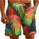 thumbnail image 2 of Puntoco Pantalones Cortos De Playa Para Hombre Con Bolsillo Con Cordón Y Pantalones Cortos Estampados Verde Xxl,Pantalones Cortos Hombre, 2 of 5
