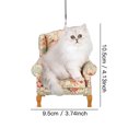 thumbnail image 5 of TIMIFIS Car Accessories Car Pendant Interior Rearview Mirror Decoration Pendant Car Decor - Fall, 5 of 5