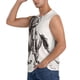 thumbnail image 3 of Fotbe Cowboy Ride A Horse Men's Camiseta sin Mangas Estampada para Hombres, Playera Casual para Gimnasio, Entrenamiento, Playa-XX-Large, 3 of 7