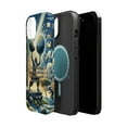 thumbnail image 2 of DistinctInk MagSafe Tough Case for Apple iPhone 14 (6.1" Screen) - Philippians 4:13 - Shockproof Protection, 2 of 6
