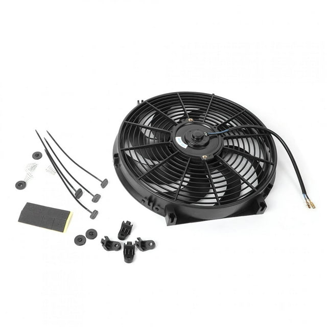 Radiator Thermo,14in Electric Slim Radiator Electric Radiator Fan Radiator Push Pull Innovative Solution