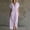 *Purple, variant on ClodeEU Women's V Neck Short Sleeve Button Down Maxi Dress,Casual Loose Dress with Front Slit Blue,Women's Plus L