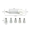 thumbnail image 6 of Kripyery Cake Decorating Kit with Stainless Steel Tips Creative Cupcake Icing Piping Kit for Home Kitchen Bakery, 6 of 8