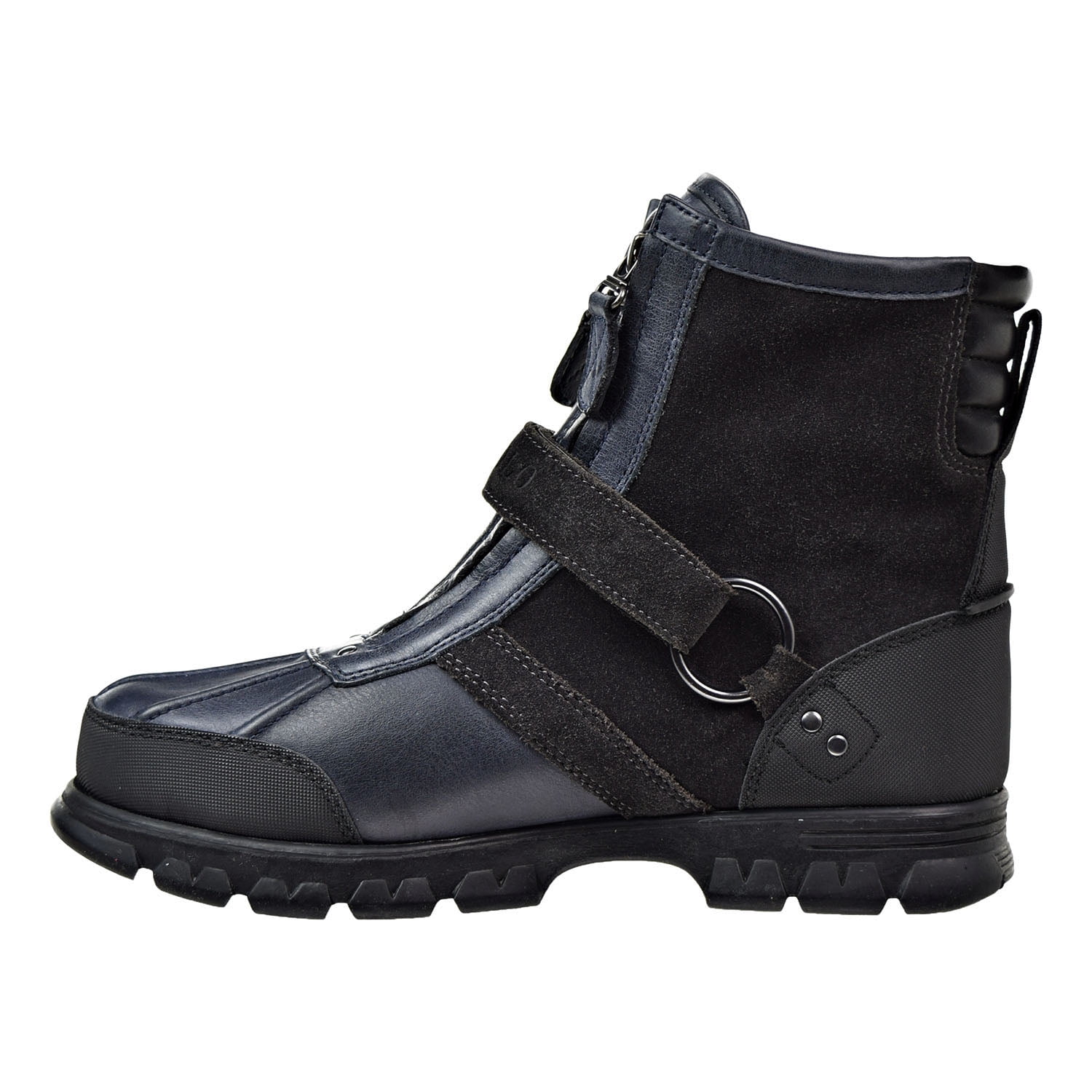 Polo Ralph Lauren Conquest III Boots Black Men\'s 14D Leather Winter Boots Flawed Polo Ralph Lauren Conquest Hi III Men main image 2