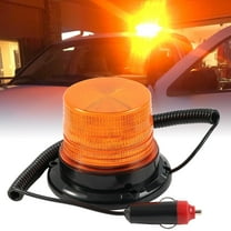 AUTOXBERT 24 LED Warning Strobe Light Amber Flashing Emergency Safety Beacon Magnetic Car Roof Recovery Light Bar