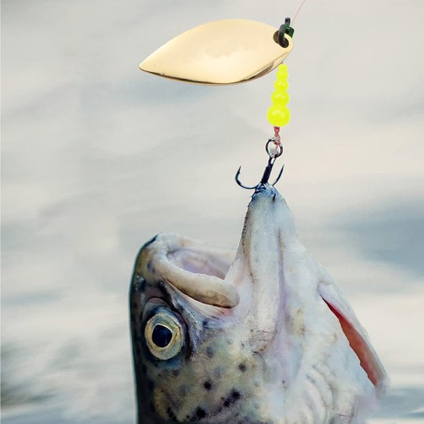 50 Uds. De cuentas de pesca apiladas, cuentas apiladas de pesca para accesorios de pesca de carpa