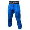 3/4 Leggings Men Compression Base Layer Pants Quick Dry Sport Leggings