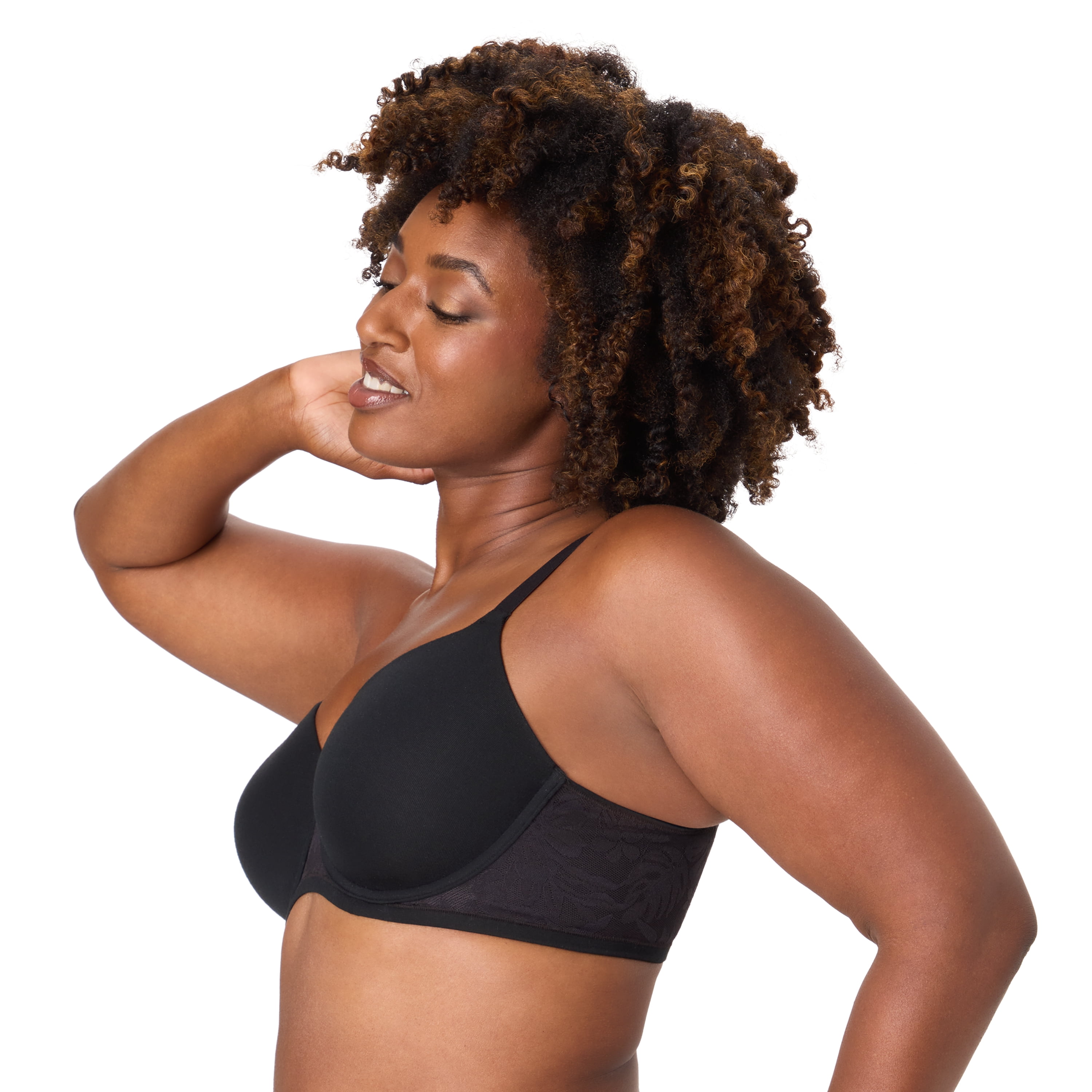 Bali Women's Underwire T-Shirt Bra, Breathe Full-Coverage Bra, Comfortable Padded Bra