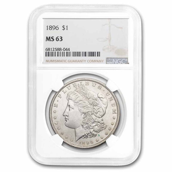 1896 Morgan Dollar MS-63 NGC
