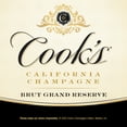 thumbnail image 6 of Cook's California Champagne Brut Grand Reserve Sparkling White Wine, 750ml Bottle, 11.5% ABV, 6 of 7
