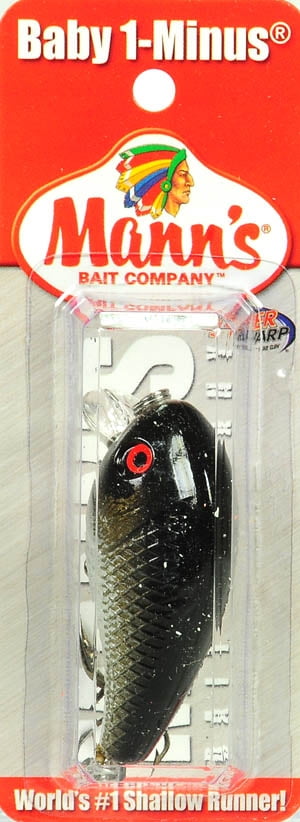 Manns SB413 Baby 1-Minus Crankbait 2 1/4" 1/4 oz Tennessee Shad