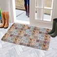 thumbnail image 5 of Bohemian Retro Geometric Patterns (6) Welcome Doormat for Indoor/Outdoor Entrance Bohemian Retro Geometric Patterns (6) Decoration Door Mat Kitchen Door Mat Bedroom Doormat 17x30 Inch, 5 of 6