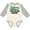 Natural and Heather, variant on Future Triathlon Champ Boys Long Sleeve Baby Bodysuit