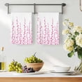 thumbnail image 3 of Pink Kitchen Towels Set of 1, Polka Dots Watercolor Abstract Art Absorbent Dish Towels for Kitchen, Microfiber Hand Towel, Quick Drying Tea Towel for Cleaning Decorative Dishcloths, 3 of 7