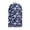 Floral Pattern Deep Blue, variant on HELLHERO Food Processor Cover with Stylish Durable Dust Cover Reusable Thickened for 4 of July Cross Sunflower