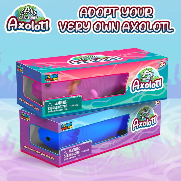 Safari Ltd. Rainbow Axolotl Figurine - 7 Inch Vibrant Amphibian Toy, Educational & Collectible For Kids