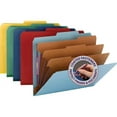 thumbnail image 4 of Smead SafeSHIELD Fasteners 3-Div Classification Folders Letter - 8 1/2" x 11" Sheet Size - 3" Expansion - 2 Fastener(s) - 2" Fastener Capacity for Folder - 2/5 Tab Cut - Right of Center Tab Location -, 4 of 7