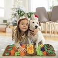 thumbnail image 5 of Snuffle Mat for Dogs Large Breed - 32'' X 20'' Washable Durable Sniff Mat for Slow Feeding Training, Enrichment Puzzle Toy for Mental Stimulation & Stress Relief, 5 of 6