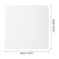 thumbnail image 5 of Unique Bargains 10 Pcs Reusable Glasses Cleaning Cloth for Glasses 5.51"x5.51" White, 5 of 5