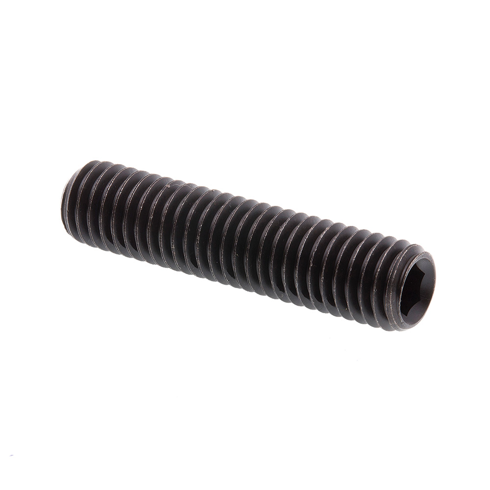 Socket Set Screws, Metric, M81.25 X 35MM, Black Oxide Coated Steel, 10