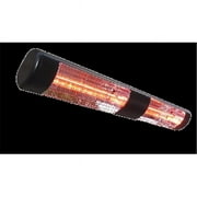 3000W Wall Mount Electric Patio Heater, Black