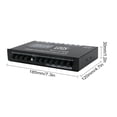 thumbnail image 1 of Equalizer Professional de 7 Bandas Equalizador de Automóviles Multifuncionales Audio EQ Tuning Amplificador de crossover Equalizador paramétrico Audio Equalizador, 1 of 7