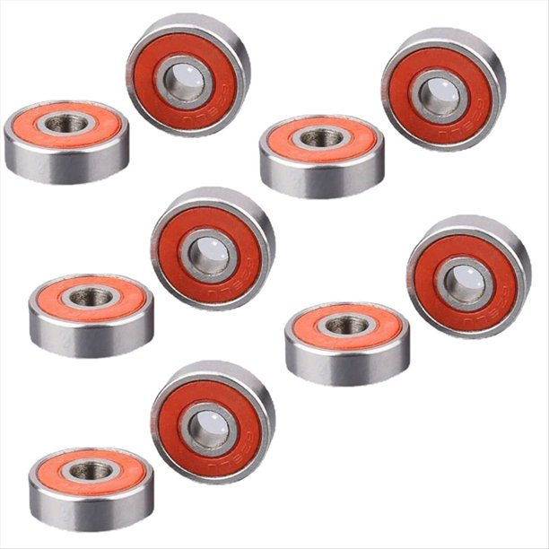 Carrete de Pesca SMR103 ABEC-7 de 10 Piezas con Rodamientos Cerámicos, Carrete de Señuelos con Forma de Gota de Agua y Rodamientos de Bolas Cerámicos Híbridos de Acero Inoxidable.