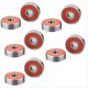 thumbnail image 1 of Carrete de Pesca SMR103 ABEC-7 de 10 Piezas con Rodamientos Cerámicos, Carrete de Señuelos con Forma de Gota de Agua y Rodamientos de Bolas Cerámicos Híbridos de Acero Inoxidable., 1 of 5