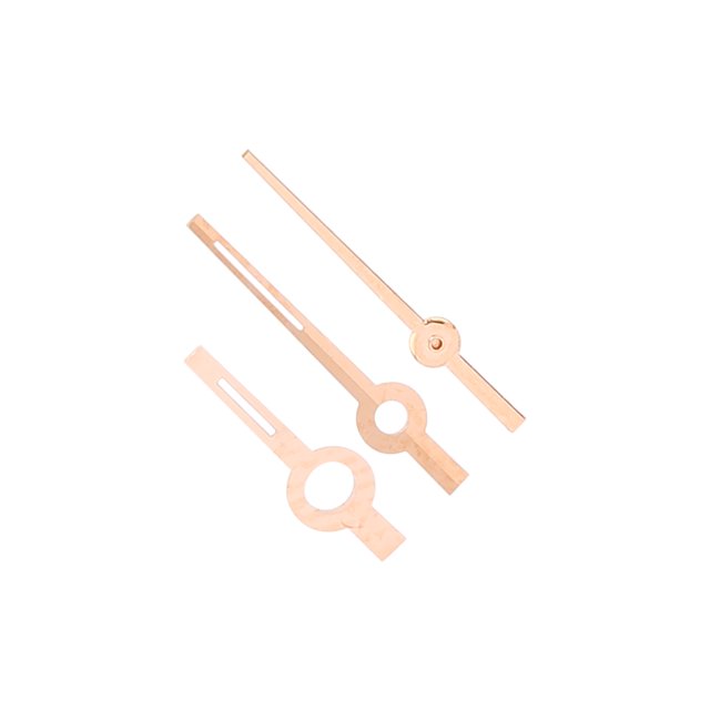 Watch Hands, Watch Hour Minute Hands Sturdy Alloy Firm Stable Compact For 2135 Movement For Watchmaker For Watch Repairer For Watch Store Silver,Gold,Rose Gold