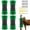 Blue green (pack of 4), variant on Danolapsi Livestock Scratching Brush, Horse Scratcher Massage Bushes With Screws, Animal Back Scratching Itch Relief Improve Blood Circulation for Cow Horse Goat