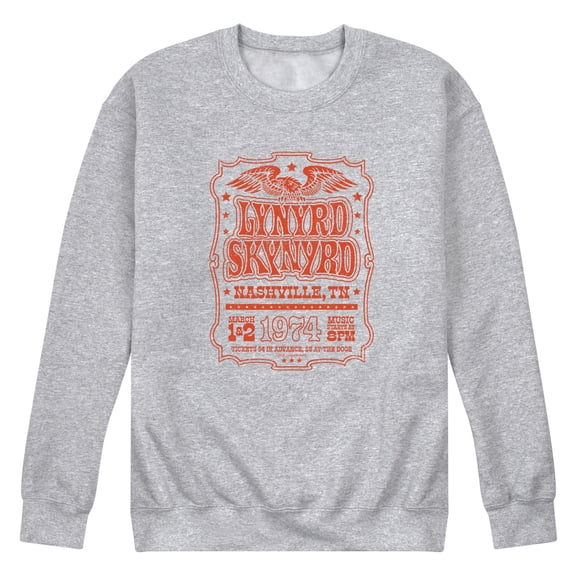 Lynyrd Skynyrd - Nashville - Men's Crew Fleece Sweatshirt