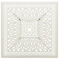 thumbnail image 2 of vidaXL Garden Table White 90x90x73 cm Cast Aluminium, 2 of 4