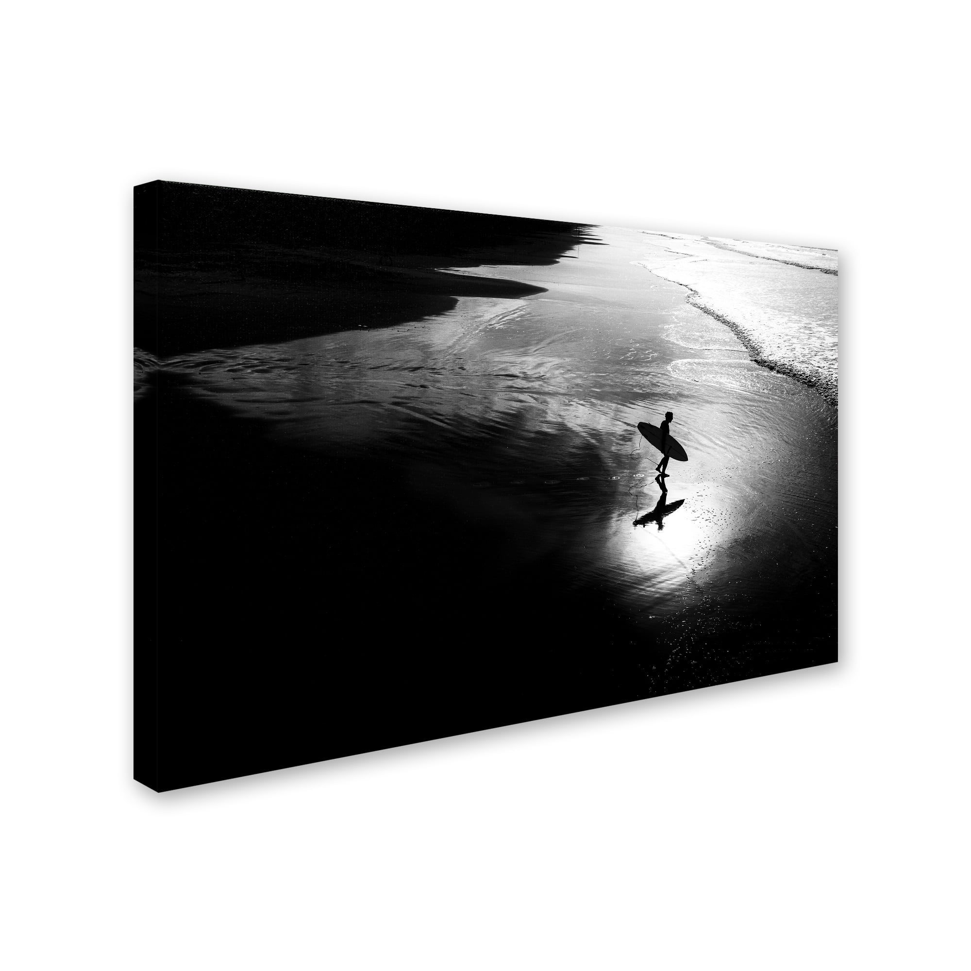 Trademark Fine Art 'The Surfer' Canvas Art by Massimo Della Latta