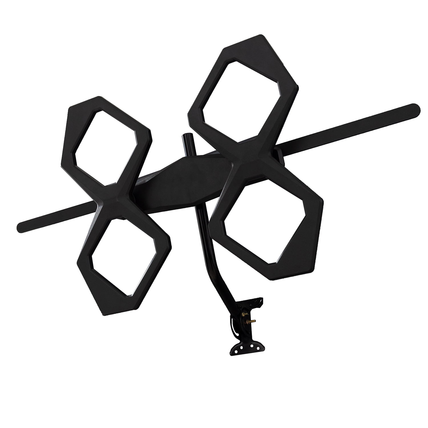 General Electric UltraPro Quadcore Outdoor HD TV Antenna, Black 48896