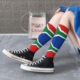 thumbnail image 7 of Women's Knee High Socks South African Flag Thermal Soft Knee Long Socks, 7 of 7