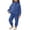 Blue, variant on Kids Tracksuits 2 Piece Sweatsuits Polar Fleece Zip Up Jackets and Jogger Pants Winter Warm Activewear Toddler Playwear