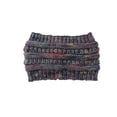 thumbnail image 4 of OULII Fil de Laine Mignon Chapeau Tricoté Gris Foncé 1Pcs pour Hommes Randonnée, 4 of 6
