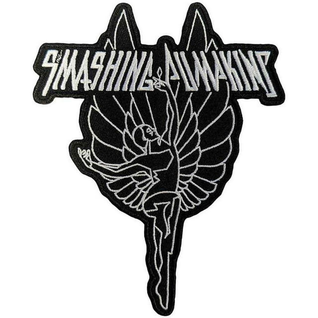 The Smashing Pumpkins Shiny Woven Angel Iron On Patch