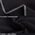 thumbnail image 2 of King Pillowcases Set of 2, 100% Brushed Microfiber, Soft and Cozy, Wrinkle, Fade, Stain Resistant with Envelope Closure, 20 x 40 Inches, Black, 2 of 7