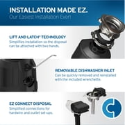 InSinkErator Power .75HP, 3/4 HP Garbage Disposal, Power Series EZ Connect Continuous Feed Food Waste Disposer