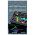 thumbnail image 3 of New H500 Sound Card Live Broadcast 12 Electronic Tone Sound Card Audio Soundcar Voice Changer for Mo, 3 of 5