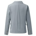 thumbnail image 4 of Vedolay Women's Suit Jackets Suit Jackets for Women Casual Long Sleeve Lapel Open Front Button Work Business Jackets with Pockets,Gray XXL, 4 of 5