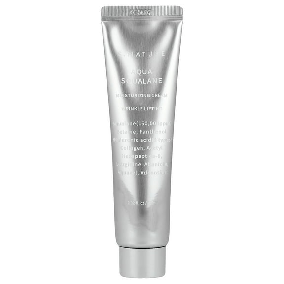 S.NATURE Aqua Squalane Moisturizing Cream, 2.02 fl oz (60 ml)