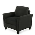 thumbnail image 2 of Hassch Single Sofa Fabric Armchair for Living Room Home Relax, Black (Not Included the Pillow), 2 of 10